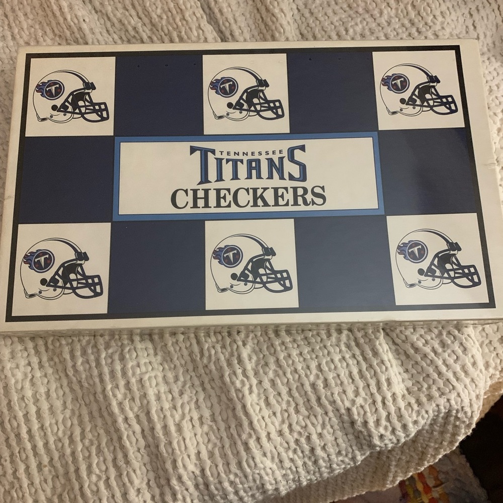 Tennessee Titans NFL Checkered Board game